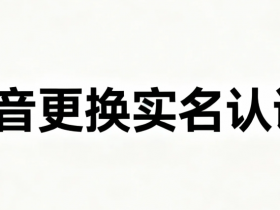 抖音账号继承指南:亲人离世或账号主体变更怎么办?抖音更换实名的详细步骤