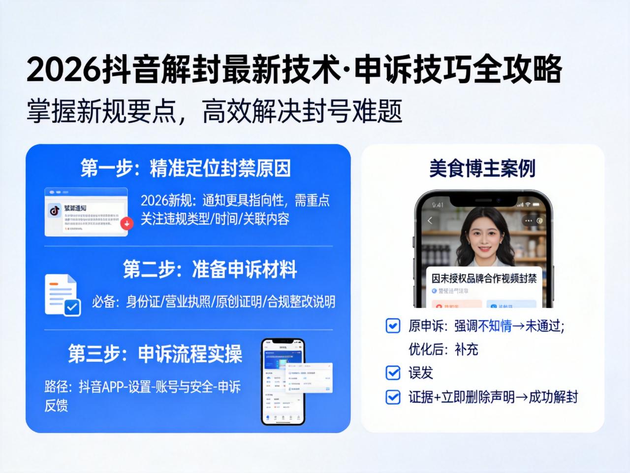 2026抖音账号解封方法：专业团队的最新技术与实战方案
