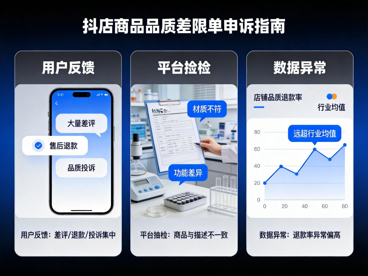 抖店商品品质差被限单？掌握这些申诉技巧轻松通过审核